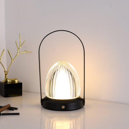 Rechargeable Dimmable Table Lamp with Built-In Battery