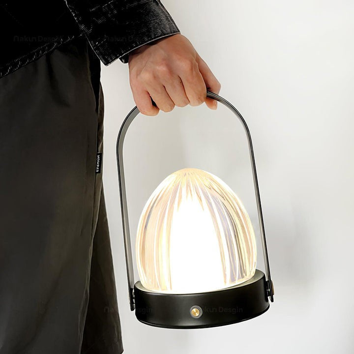 Rechargeable Dimmable Table Lamp with Built-In Battery