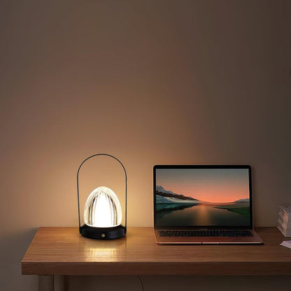 Rechargeable Dimmable Table Lamp with Built-In Battery
