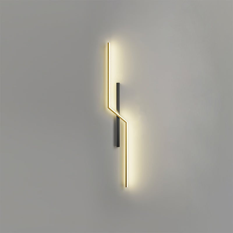 Rechargeable LED Wall Sconce with Geometric Minimalist Design