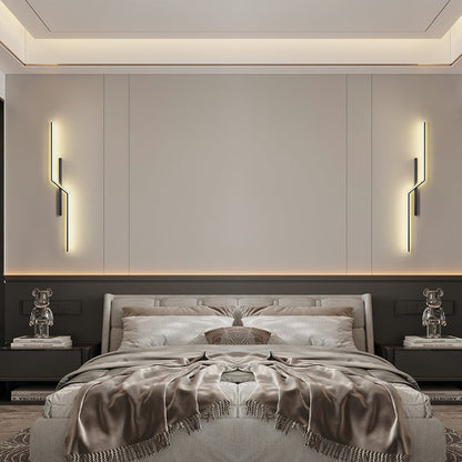 Rechargeable LED Wall Sconce with Geometric Minimalist Design
