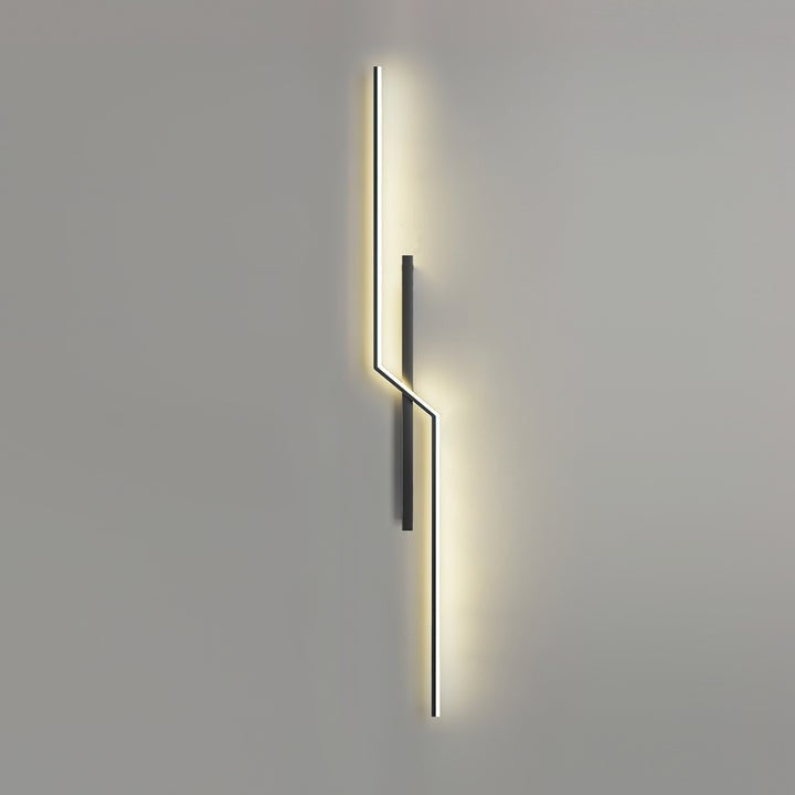Rechargeable LED Wall Sconce with Geometric Minimalist Design