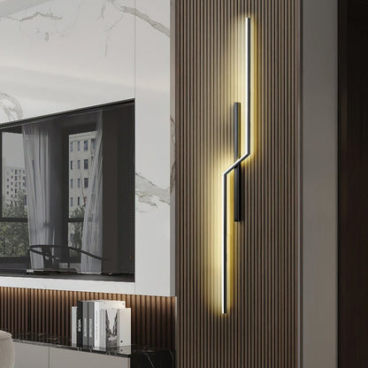 Rechargeable LED Wall Sconce with Geometric Minimalist Design