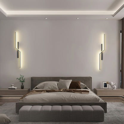 Rechargeable LED Wall Sconce with Geometric Minimalist Design