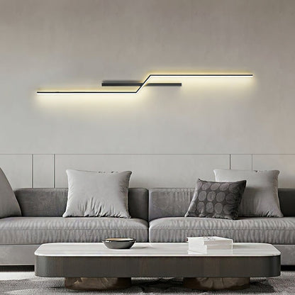 Rechargeable LED Wall Sconce with Geometric Minimalist Design