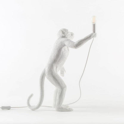 Resin Monkey Table Lamp – Whimsical LED & Edison Lighting