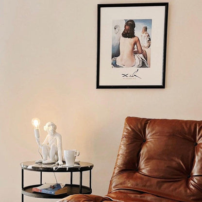 Resin Monkey Table Lamp – Whimsical LED & Edison Lighting