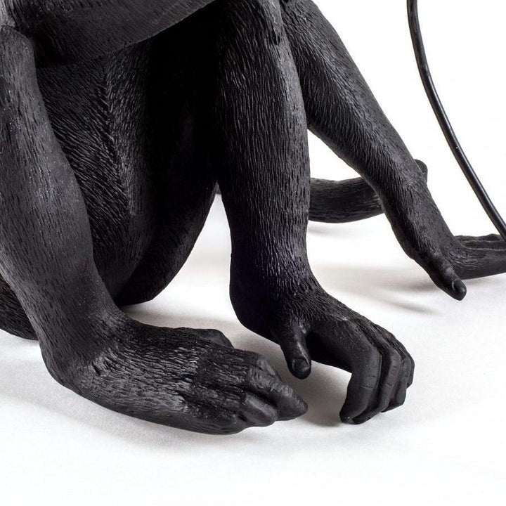 Resin Monkey Table Lamp – Whimsical LED & Edison Lighting