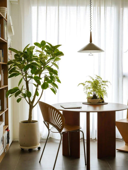 Retro Frosted Glass Pendant Light with Adjustable Cable