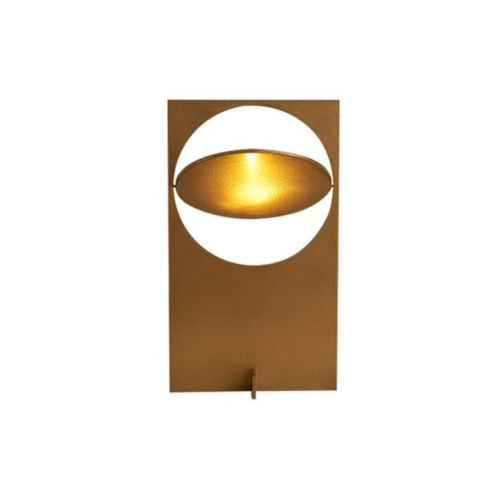 Rotatable Geometric Metal Table Lamp