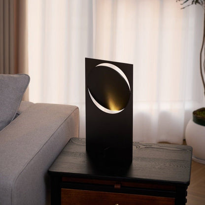 Rotatable Geometric Metal Table Lamp