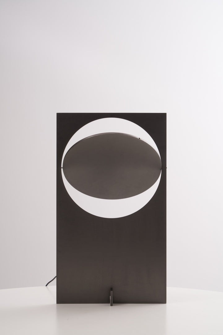 Rotatable Geometric Metal Table Lamp