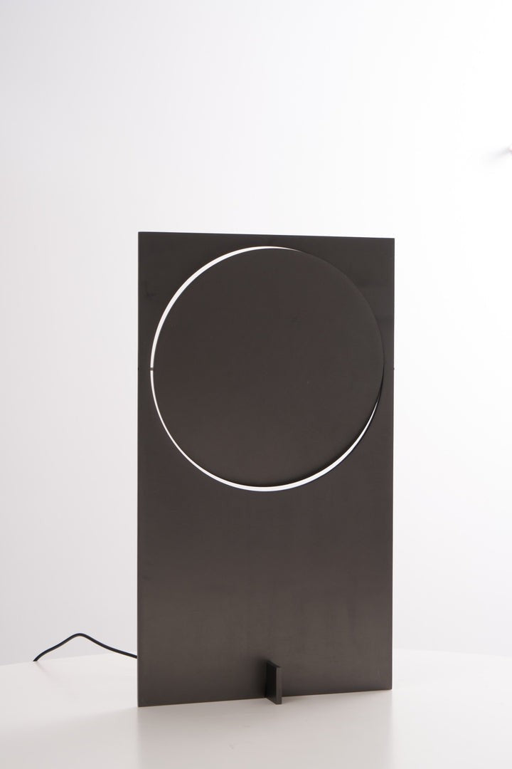 Rotatable Geometric Metal Table Lamp