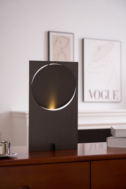 Rotatable Geometric Metal Table Lamp