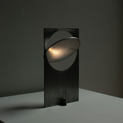 Rotatable Geometric Metal Table Lamp