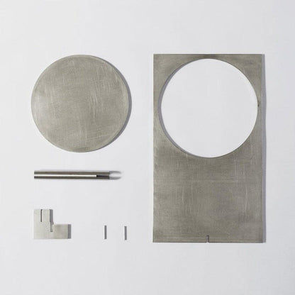Rotatable Geometric Metal Table Lamp