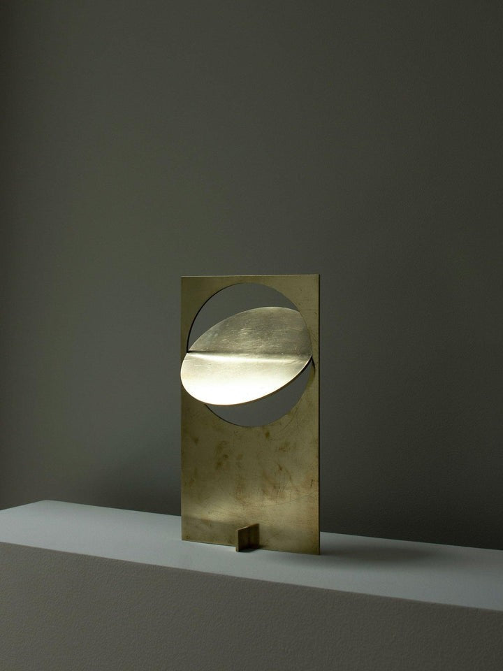 Rotatable Geometric Metal Table Lamp