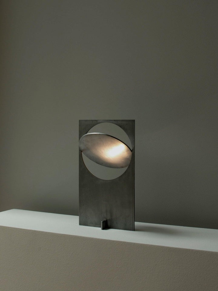 Rotatable Geometric Metal Table Lamp