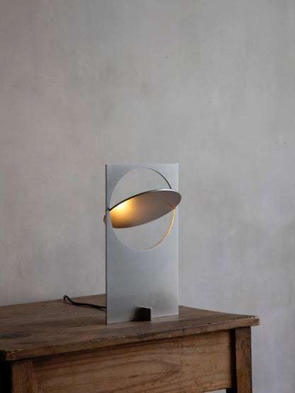 Rotatable Geometric Metal Table Lamp