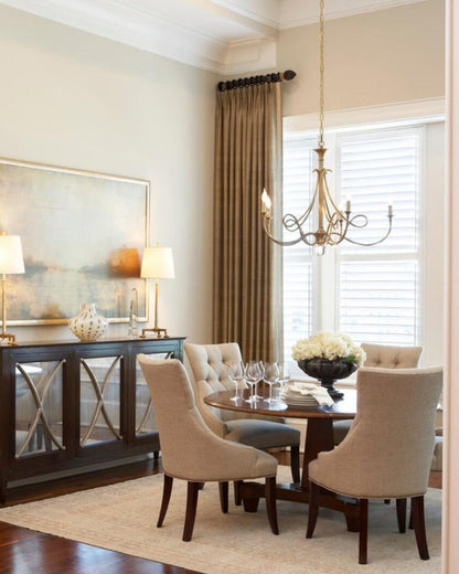 Sculptural Double-Twist Crystal Chandelier