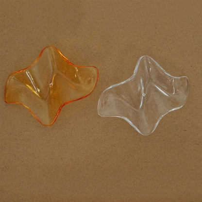 Sculptural Glass Wave Pendant Light