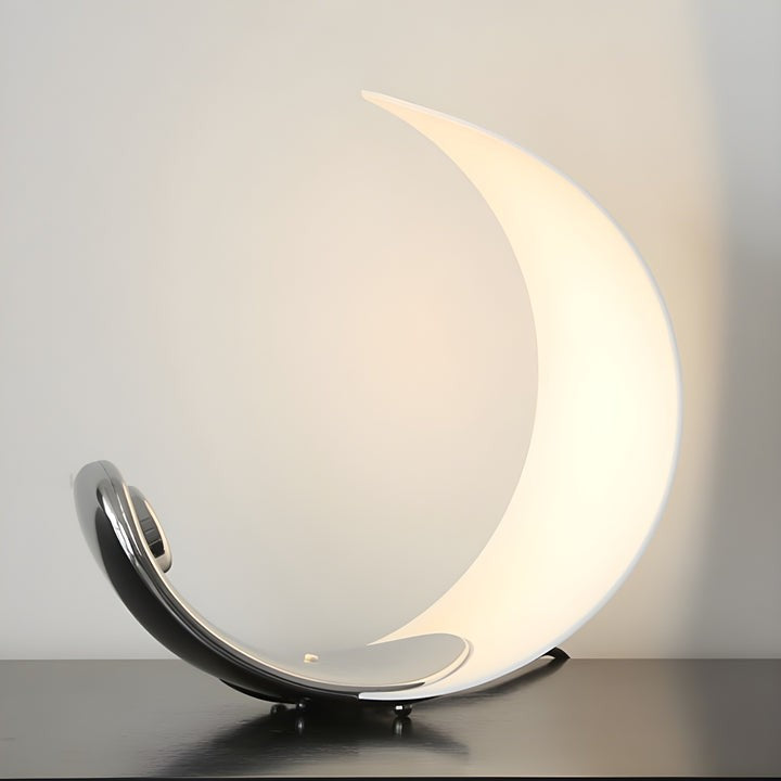 Serene Crescent LED Table Lamp