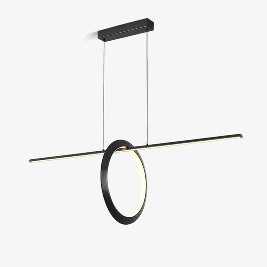 Sleek Adjustable Linear LED Pendant Light