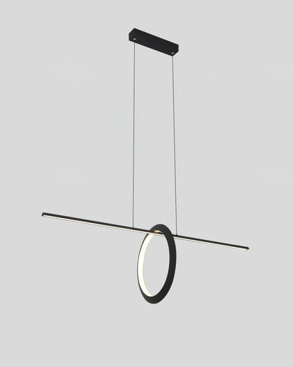 Sleek Adjustable Linear LED Pendant Light