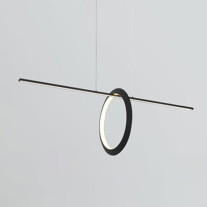 Sleek Adjustable Linear LED Pendant Light