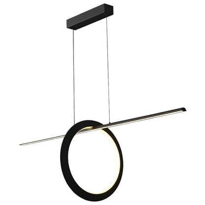 Sleek Adjustable Linear LED Pendant Light