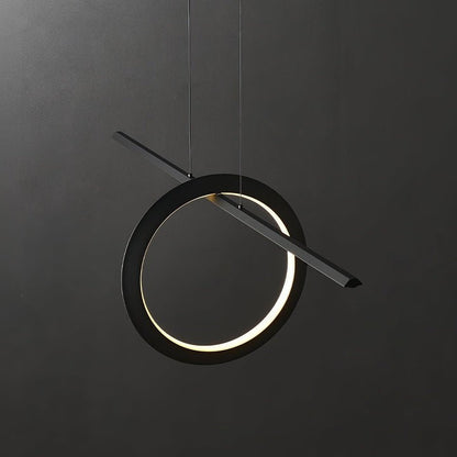 Sleek Adjustable Linear LED Pendant Light