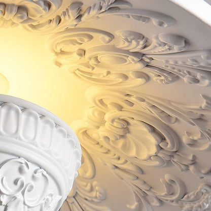 Sleek Flying Saucer Resin Pendant Light