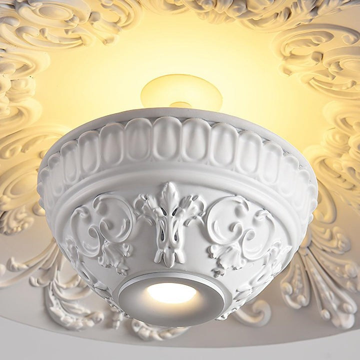 Sleek Flying Saucer Resin Pendant Light