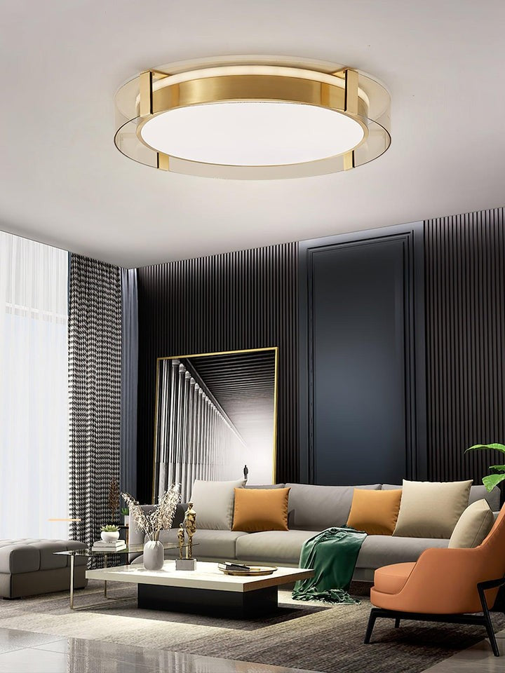 Slim Round Flush Mount LED Ceiling Light