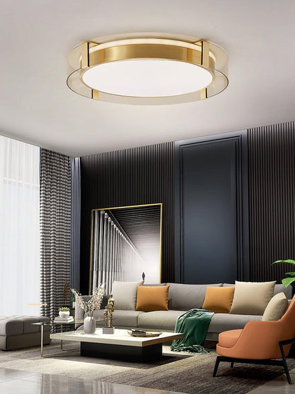 Slim Round Flush Mount LED Ceiling Light