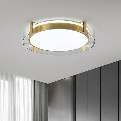 Slim Round Flush Mount LED Ceiling Light