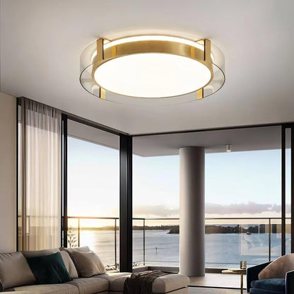 Slim Round Flush Mount LED Ceiling Light