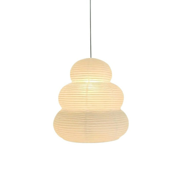 Soft Diffused 24" Rice Paper Pendant Light