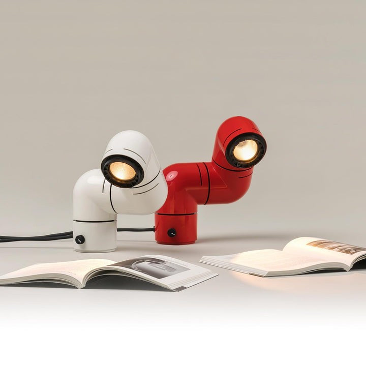 Spanish Pop Adjustable LED Table Lamp with Dimmer