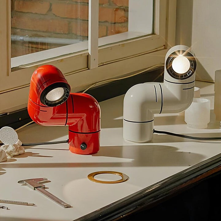 Spanish Pop Adjustable LED Table Lamp with Dimmer