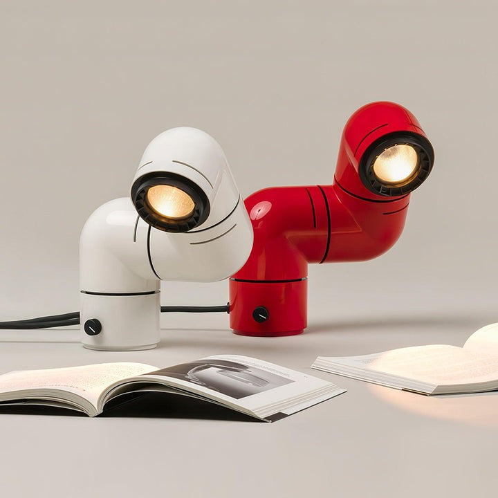 Spanish Pop Adjustable LED Table Lamp with Dimmer
