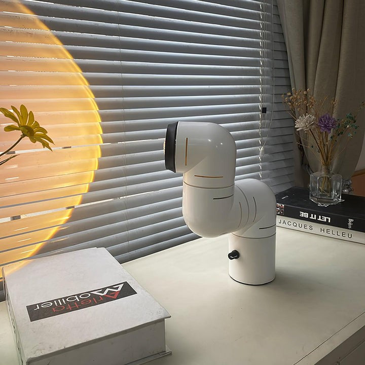 Spanish Pop Adjustable LED Table Lamp with Dimmer
