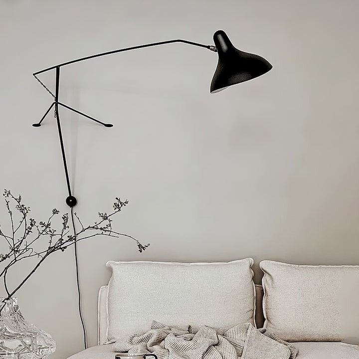 Spiral Arm LED Wall Sconce