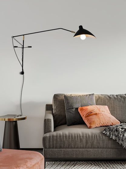 Spiral Arm LED Wall Sconce