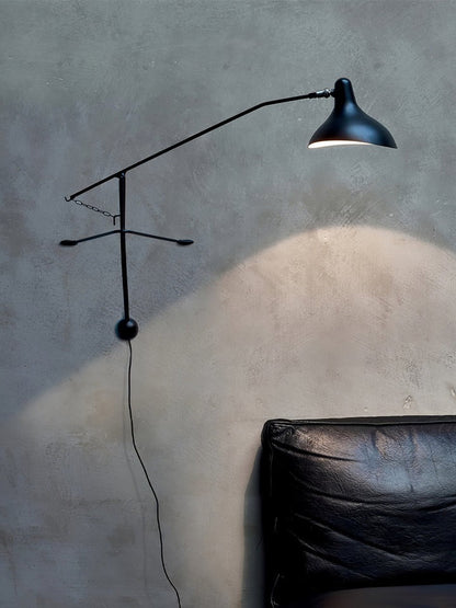 Spiral Arm LED Wall Sconce