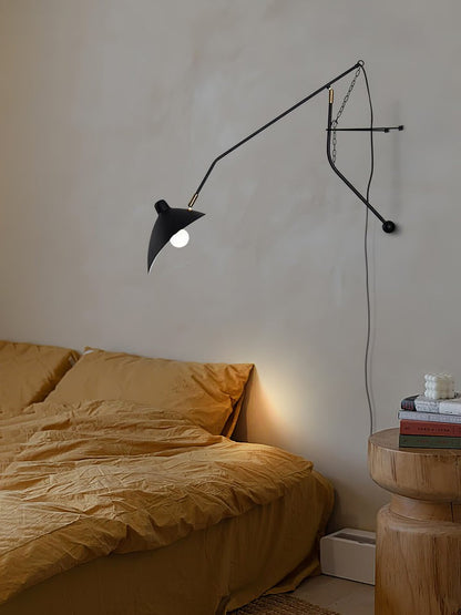 Spiral Arm LED Wall Sconce