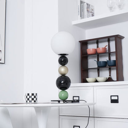 Stacked Sphere LED Table Lamp