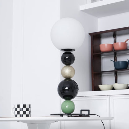 Stacked Sphere LED Table Lamp