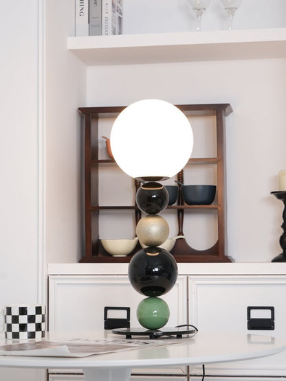 Stacked Sphere LED Table Lamp