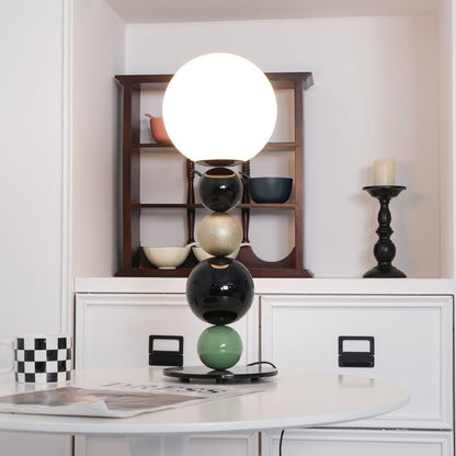 Stacked Sphere LED Table Lamp
